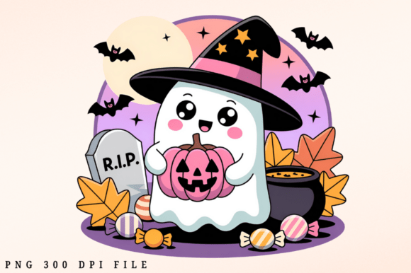 Cute Halloween Boo PNG: A Designer's Review