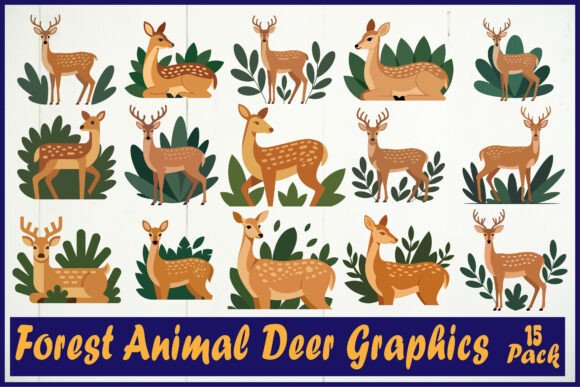 Forest Animal Deer Graphics: A Designer's Review