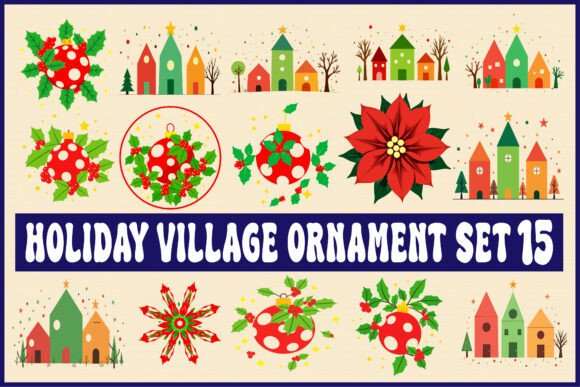Holiday Village Ornament Set: A Designer's Review