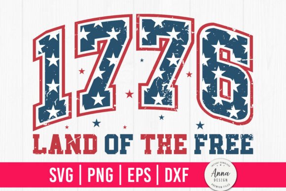 Review: 1776 Land of the Free SVG for July 4th Projects