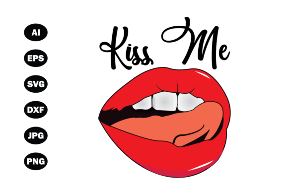 Review: Romantic Lip Vector Kiss Me Red Lip for Embroidery