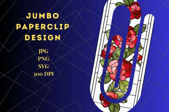Stained Glass Rose Paperclip B: A Designer's Review