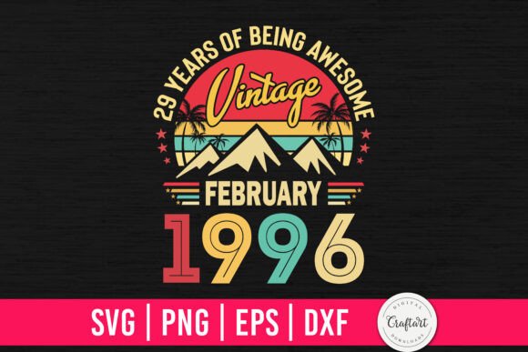 Vintage 1996 Feb 29 Birthday: A Designer's Review